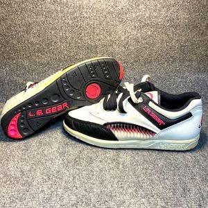 Vintage 80s LA Gear Flame Sneaker Shoe Women 9!